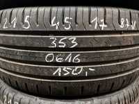 (353L) 215/45R17 87V Continental ContiSportContact 5