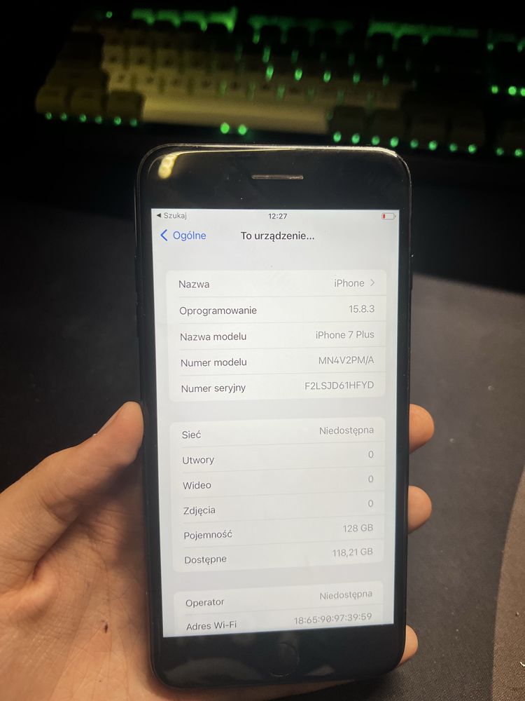 Iphone 7 Plus 128 GB