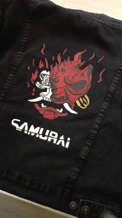 Kurtka jeansowa w stylu Cyberpunk - Custom