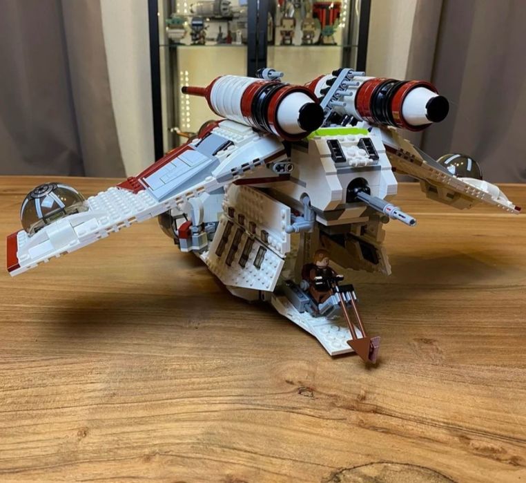 Конструктор Lego 1в1 Star Republic Gunship 75021 Space 1244 +деталей