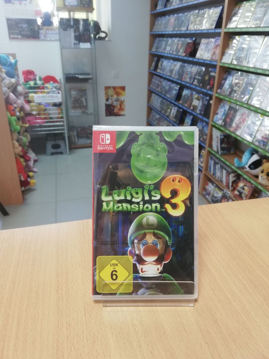 Switch Luigis Mansion 3 Nowa Folia Nintendo Switch