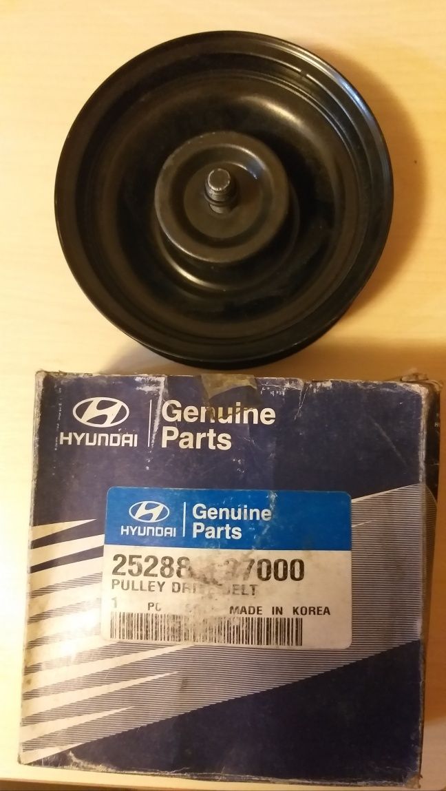Ролик успокоения ремня генератора Hyundai/Kia, 25288-27000 Оригинал!