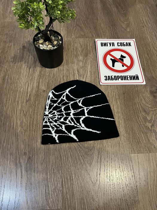 Шапка sk8 y2k spider