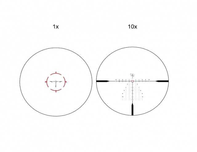 Приціл Vector Optics Continental X10 1-10x28 34 м EDFFPillumVET-RAR 2