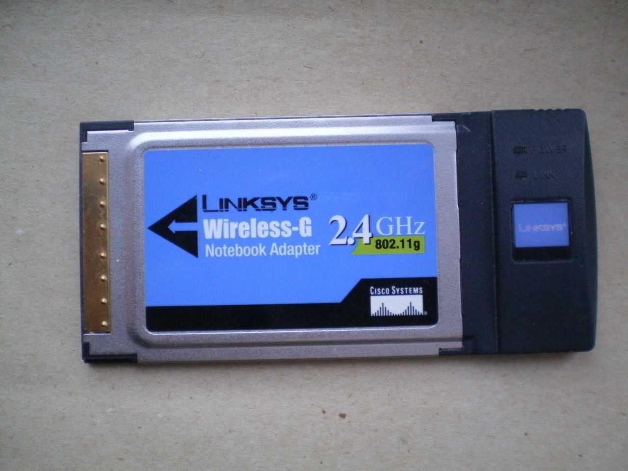 PCMCIA Wi-Fi адаптер Linksys