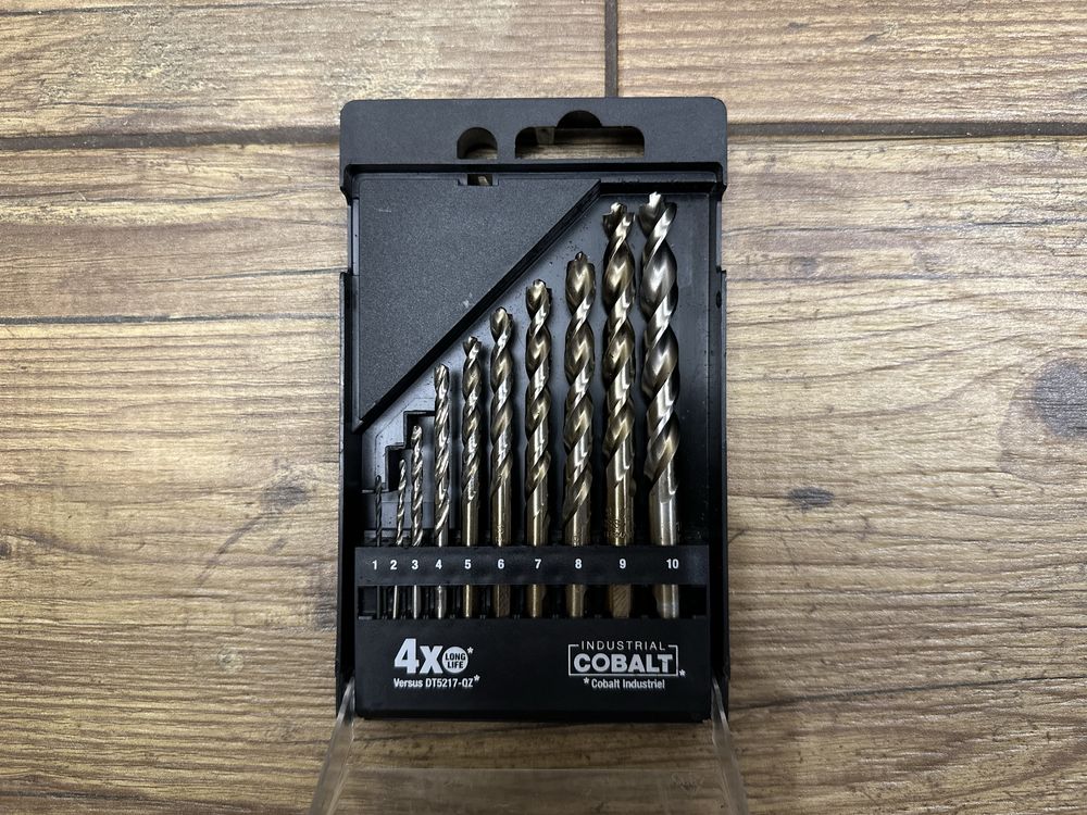 Zestaw wierteł kobaltowych do metalu DeWalt DT5217