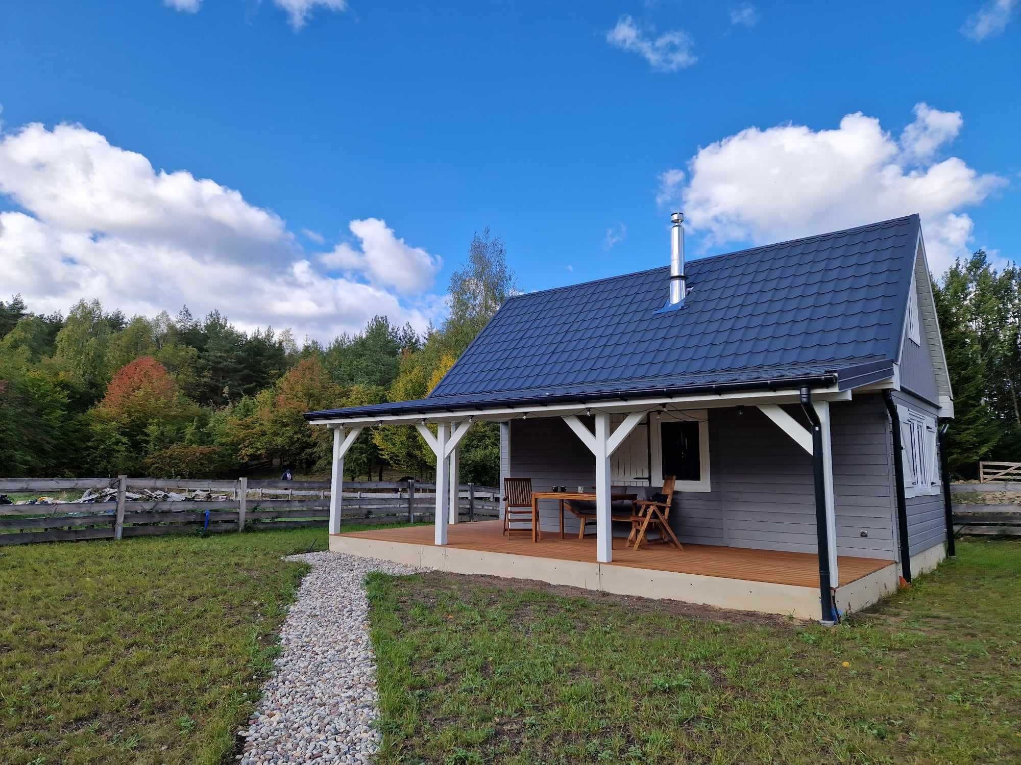 Mazury Brajniki  domki całoroczne nad Jez. Świętajno Wakacje Weekendy