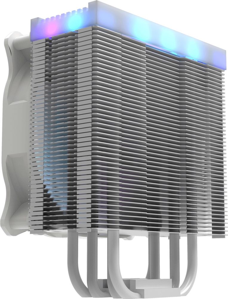 Кулер процесорний DarkFlash Darkair White (RGB)