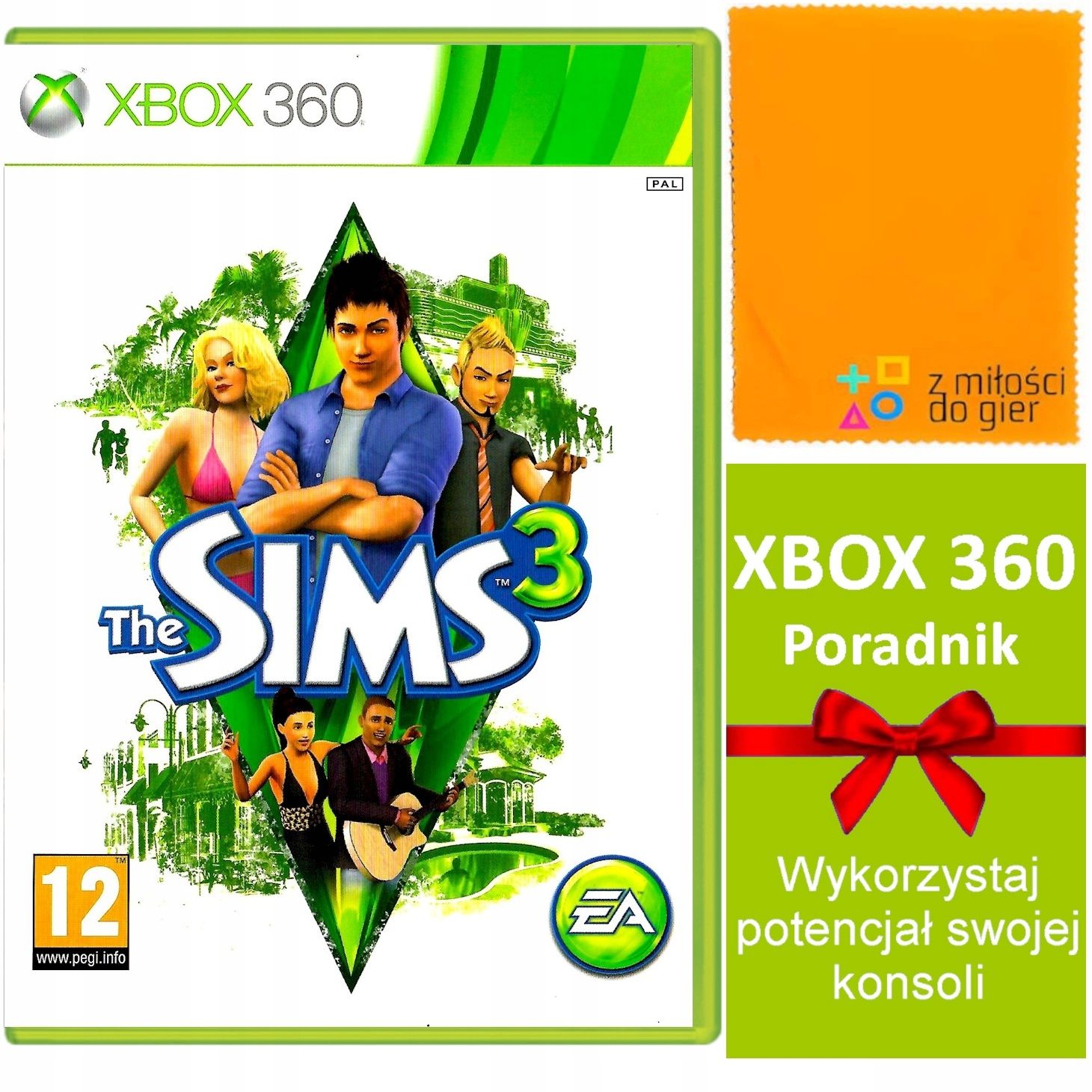gra na Xbox 360 The Sims 3 Simsy Iii jakie Życie zgotujesz swojemu Sim