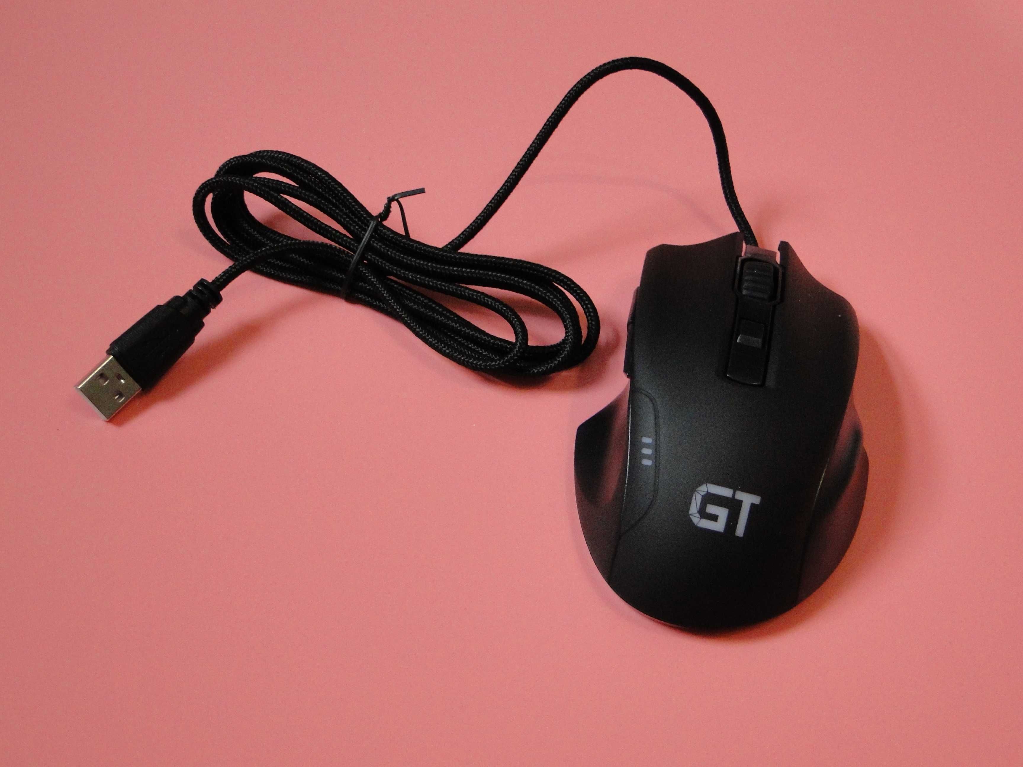 Myszka RaceGT Wired RGB Gaming Mouse