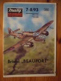 Mały Modelarz nr 7-8/1993 Bristol "Beaufort"