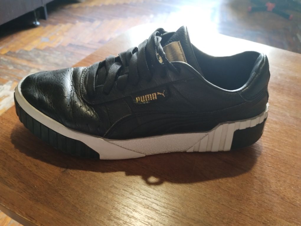 Продам кожаные кеды Puma