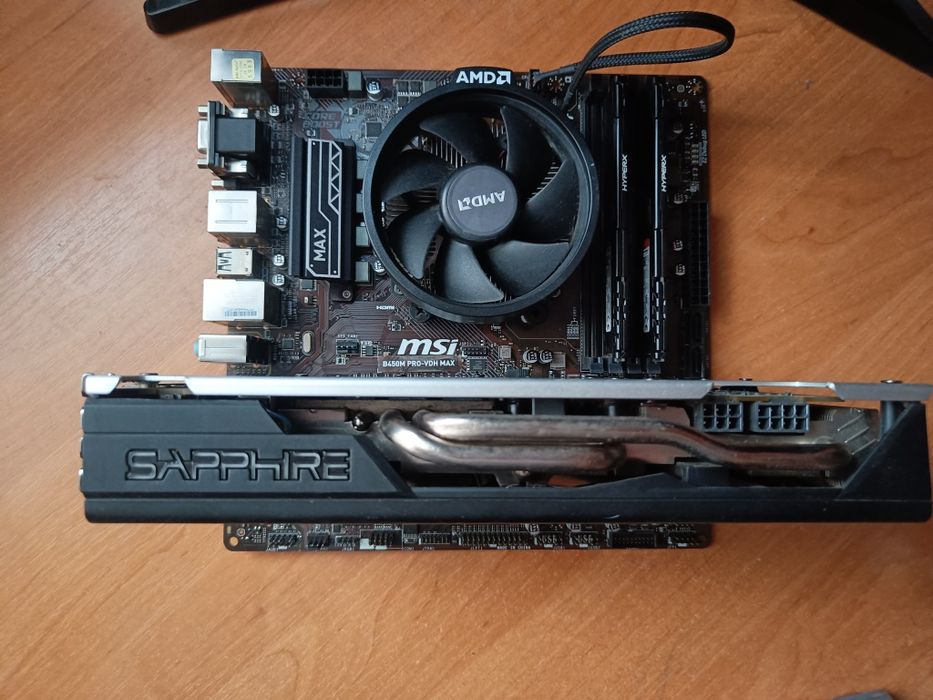 Продам комп rx 570 ryzen 5 2600