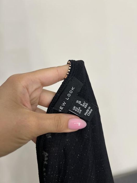 Блискучий боді бодик боди бодік з рукавом з блистівками новорічний