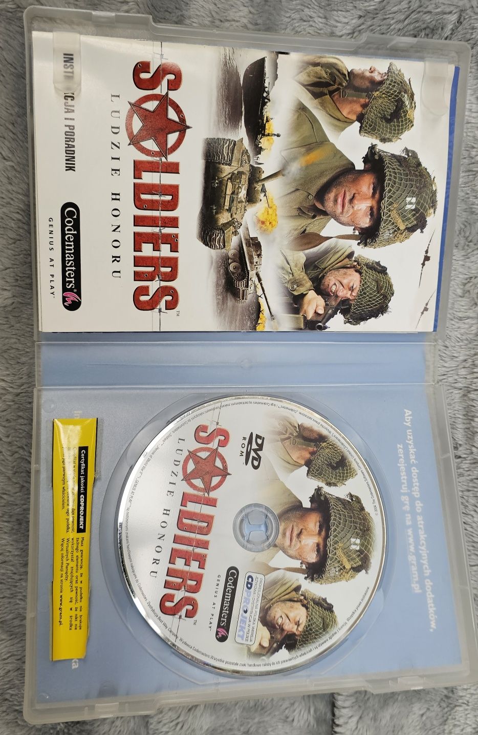 Soldiers Ludzie Honoru Gra PC