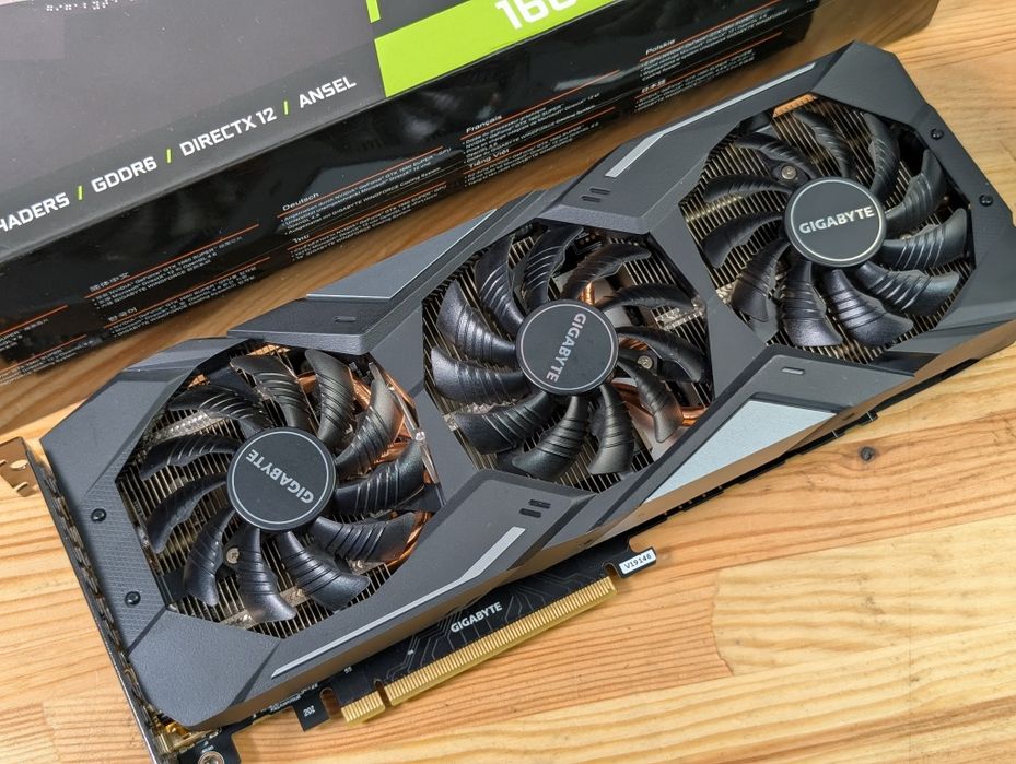 Стан нової! Відеокарта GIGABYTE GAMING GTX 1660SUPER 6GB (GDDR6) Гаран