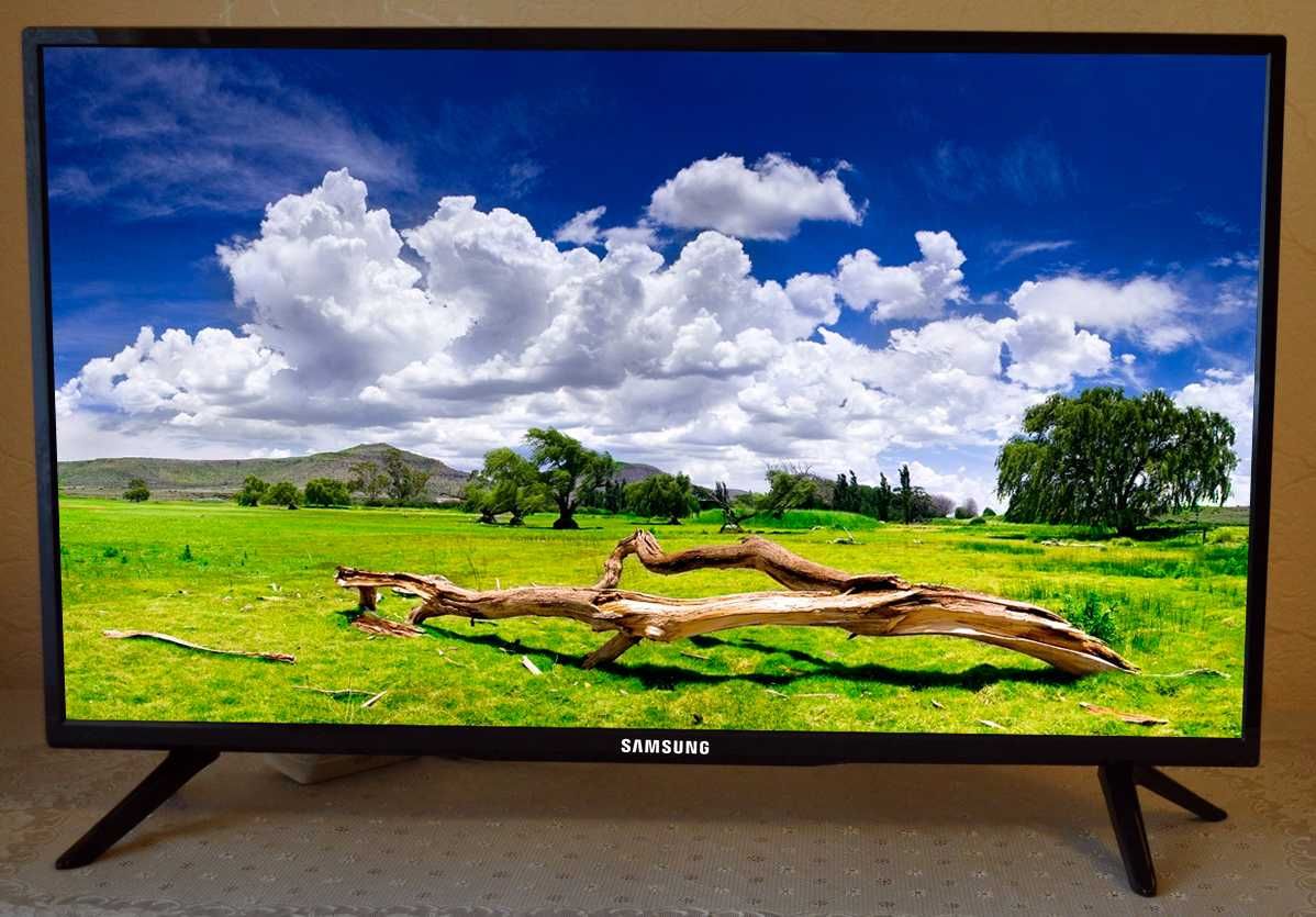 Скидка! 4K Телевизор Самсунг стекло 42” SMART TV + T2 (+Подарок)