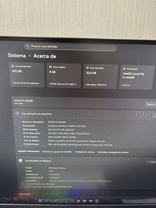 Setup gaming com garantia