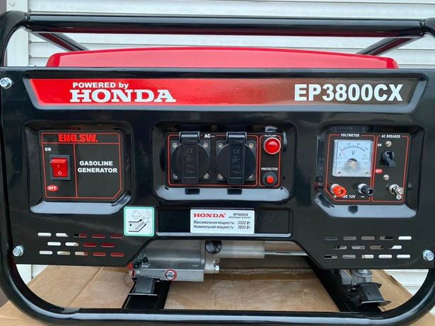 Купить генератор на бензине/ Honda EG 3800. БЕЗКОШТОВНА доставка!