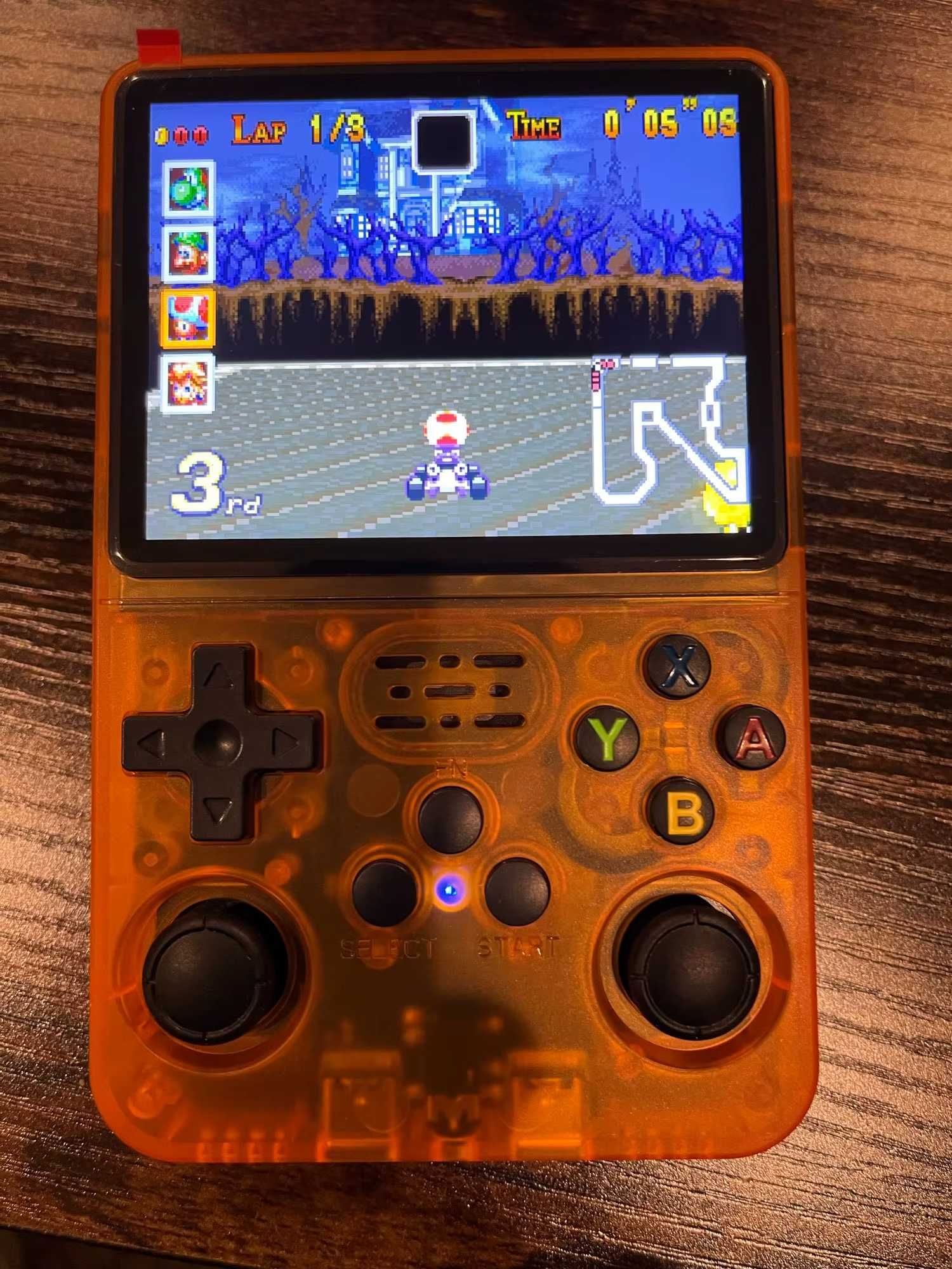 R36S Retro Console de videogame 64gb sistema linux 10000 jogos