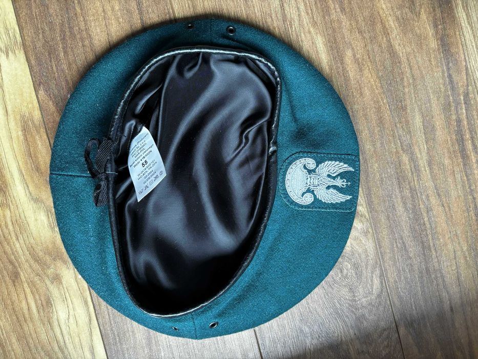 Beret zielony wzór MON