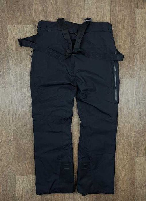 Лижні штани Everest Recco зимові чоловічі утеплені чорні трекінгові