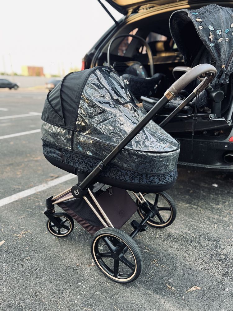 Продам Cybex Priam 4.0 3 в 1 Jewels of Nature, шасі Rose Gold