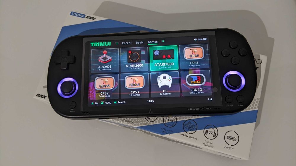 Consola Trimui Smart Pro - Consola de jogos retro/antigos