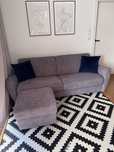 Sofa MONO Impresti trzyosobowa ze stelazem wloskim