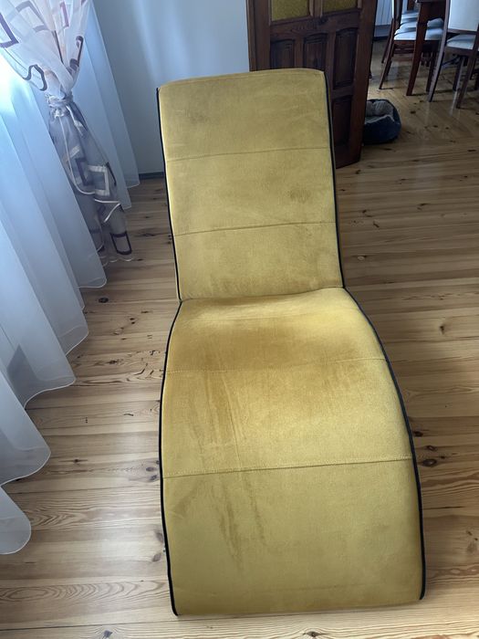 Fotel  Szezlong miodowy