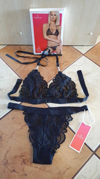 Komplet bielizny Obsessive, rozmiar S/M