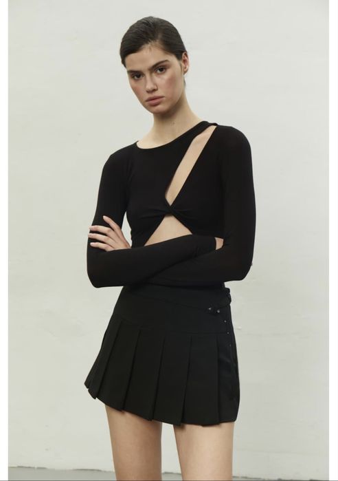 Боді  чорне PAPAYA