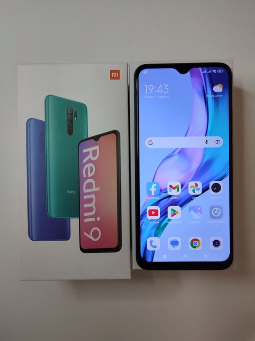 Xiaomi redmi 9, 4/64Gb, NFC