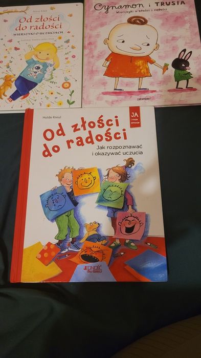 Ksiazki o emocjach, wierszyki o uczuciach