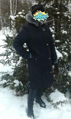 Пуховик 52р женский