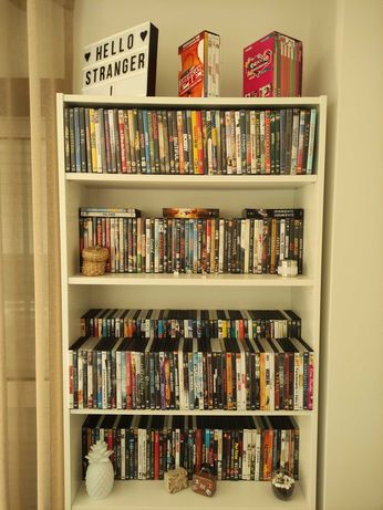 Coleção de DVDs (mais de 270 filmes originais)