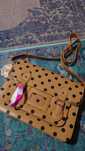 HT Fashion London listonoszka A4 nowa na studia do pracy grochy kropki