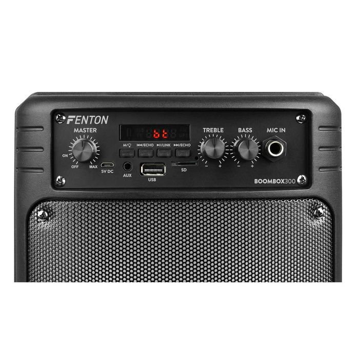 Mały głośnik bezprzewodowy bluetooth/USB+Mikrofon Fenton BoomBox 300