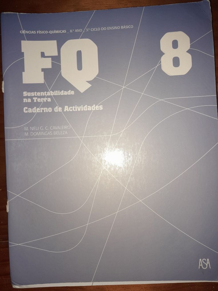 Manuais 8° ano de escolaridade