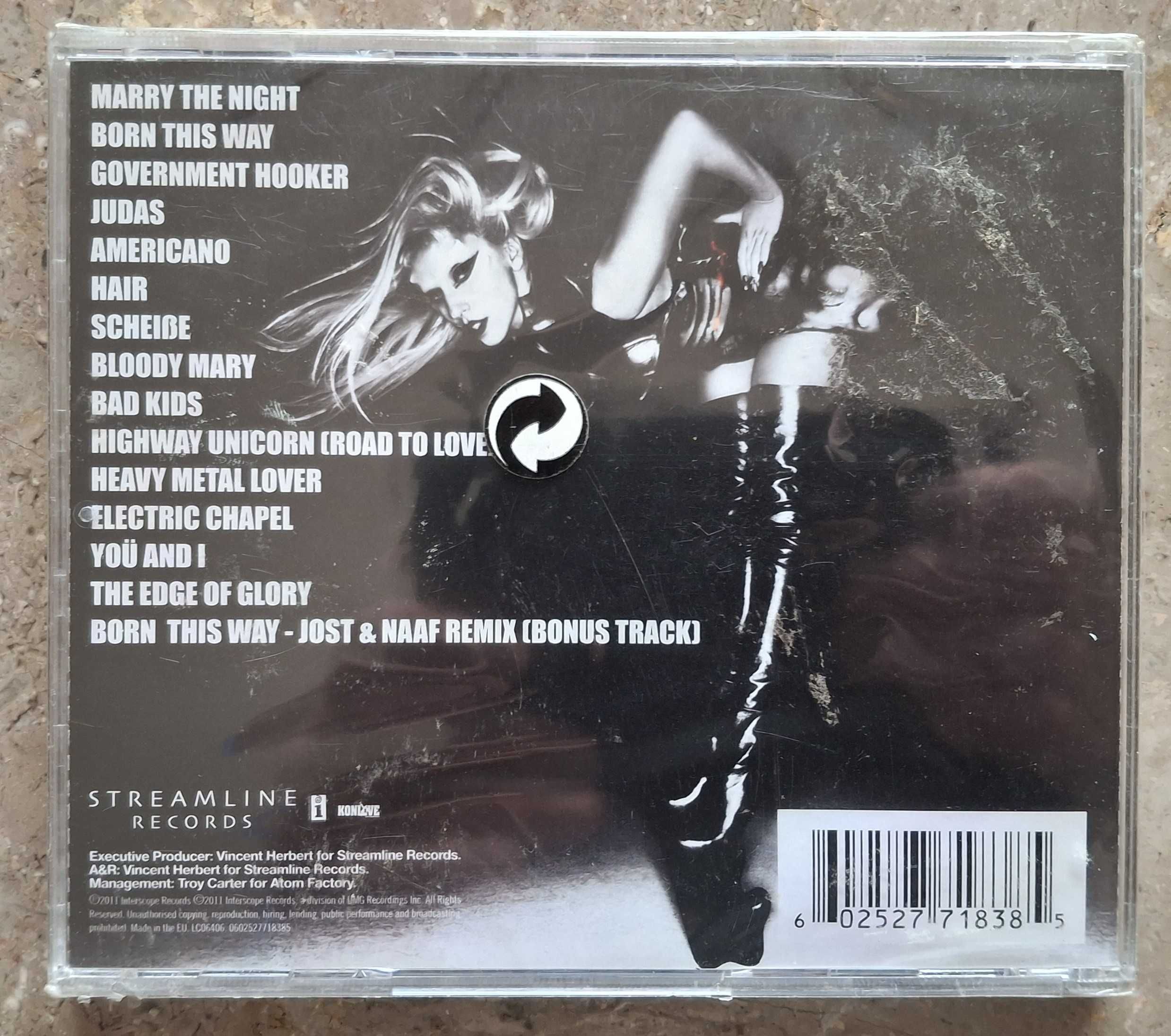 Lady Gaga (CD) Born this way (novo e selado)
