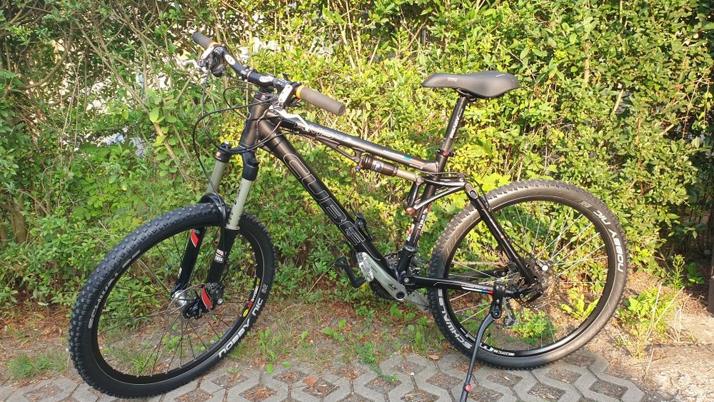 Rower Cube full Ams 125 osprzęt xt