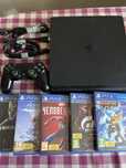 Playstation 4 slim 1 Tb/Плейстейшн 4 Слим 1 тб + Игры