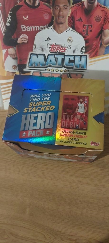 Box match attax extra 2023/2024 36 saszetek