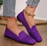 Buty damskie z materiału fioletowe rozm. 41