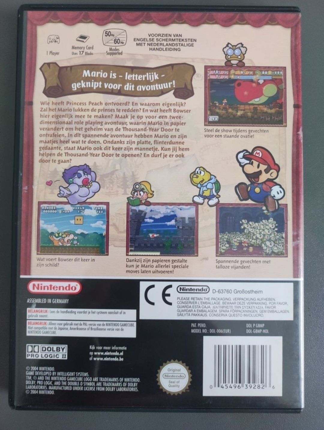 Paper mario The thousand year door GameCube