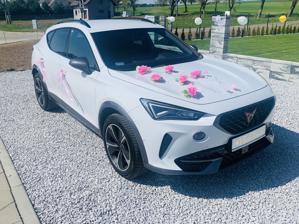 Auto do ślubu Cupra Formentor 500 zł ! Wolne terminy.