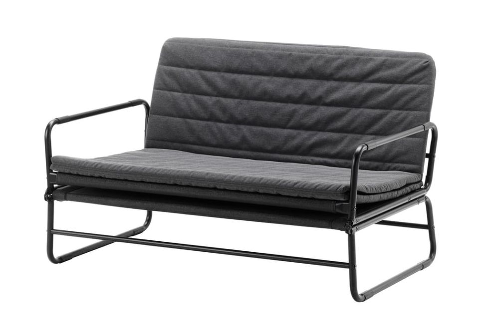 Sofa, łóżko.metalowe, rozkładane Ikea Hammarn