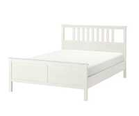 Cama Hemnes IKEA branca + colchão (custou mais de 800 Euros)