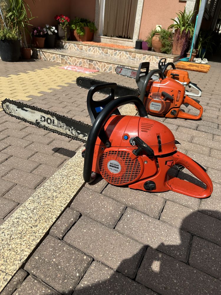 Husqvarna 575XP, STIHL MS 261C, Dolmar PS 7900