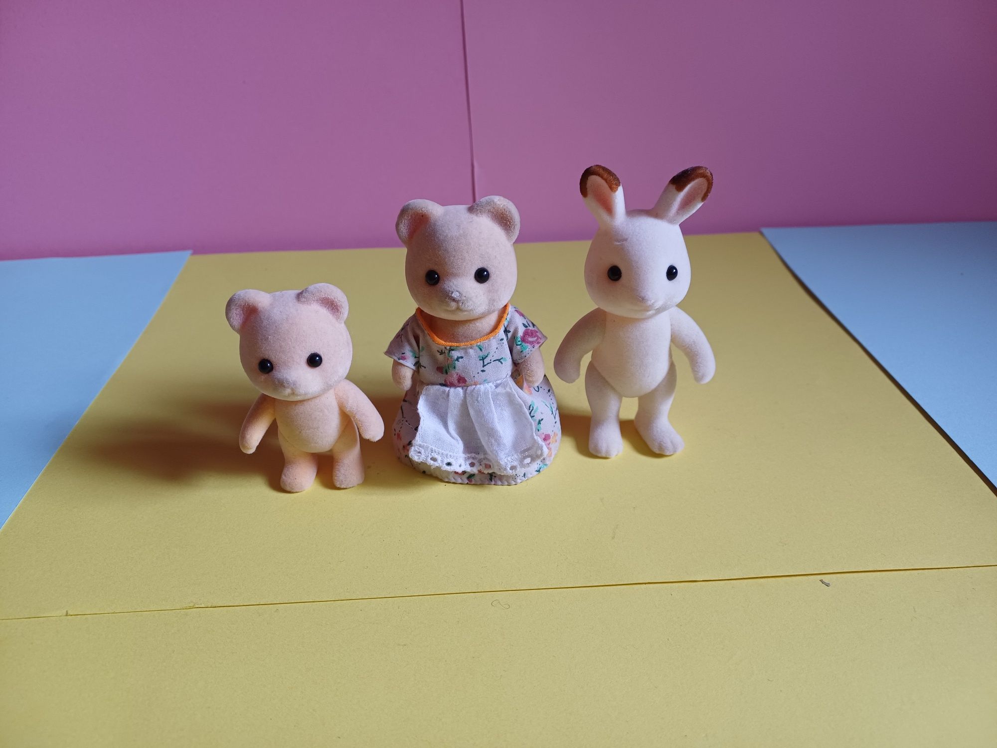 Sylvanian Família. Coelho e ursos